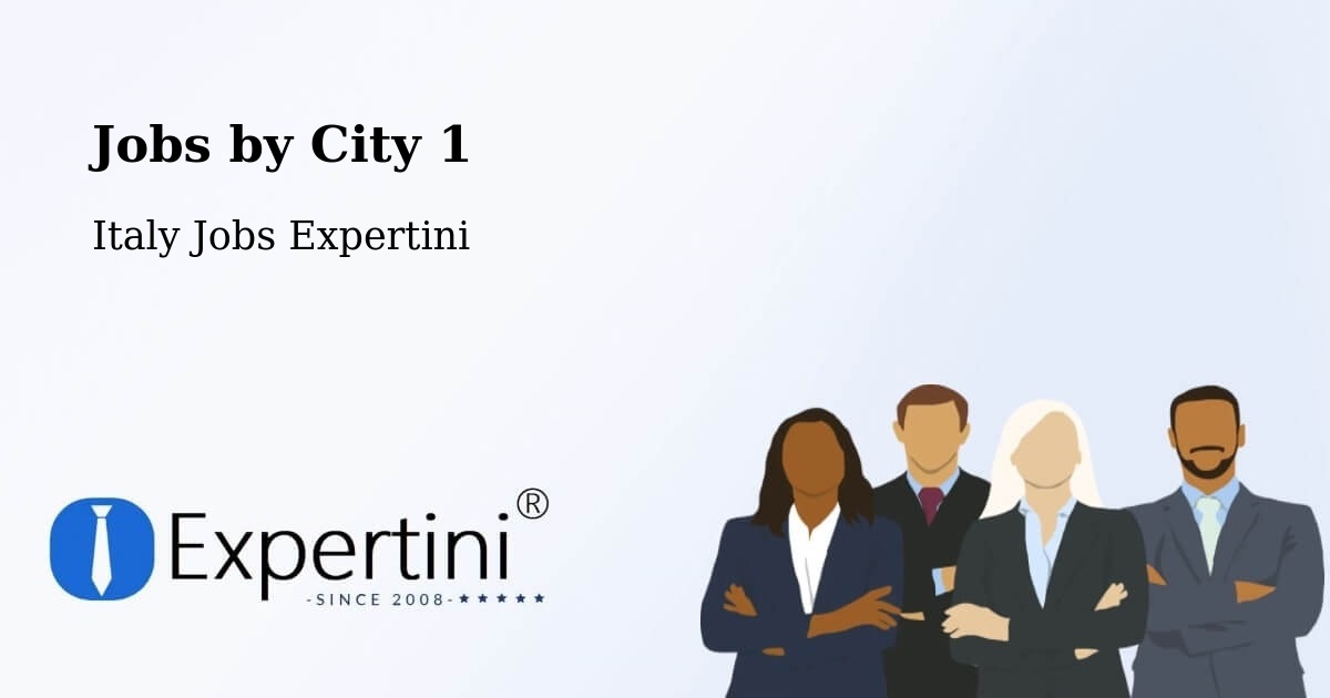 City Jobs in Italy - Expertini